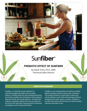 Regular Day Prebiotic Whitepaper Sunfiber